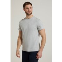 Flint Herren T-Shirt mit Rundhalsausschnitt - Grau von Mountain Warehouse