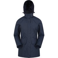 Glacial Extreme Lange Wasserdichte Damenjacke - Dark Blau von Mountain Warehouse