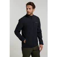 Grasmere Herren Softshelljacke - Schwarz von Mountain Warehouse