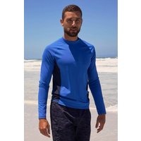 Herren UV Rash Vest - Langärmlig - Blau von Mountain Warehouse