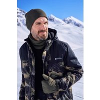 Herren Winter-Accessoires-Set - Dunkel-Khaki von Mountain Warehouse