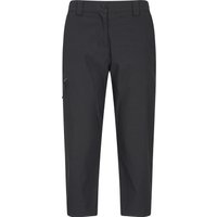 Hiker Damen-Stretch-Caprihose - Schwarz von Mountain Warehouse