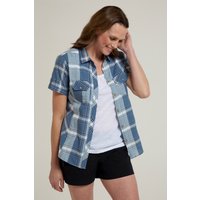 Holiday Damen-T-Shirt aus Baumwolle - Blau von Mountain Warehouse