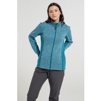 Idris Gefütterte Damen-Fleecejacke - Dunkel Aquamarin von Mountain Warehouse