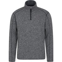 Idris Half-Zip Fleece Herren - Grau von Mountain Warehouse