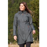 Iona Longline Damen-Softshelljacke - Grün von Mountain Warehouse