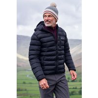 Link Gepolsterte Herrenjacke  - Schwarz von Mountain Warehouse