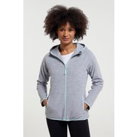 Lleyn Melange II Damen-Fleecejacke - Grau von Mountain Warehouse