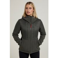 Machina Hybrid Damen Steppjacke - Khaki von Mountain Warehouse