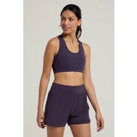 Mesh Motion Sport-BH für Damen - Dunkel Lila von Mountain Warehouse