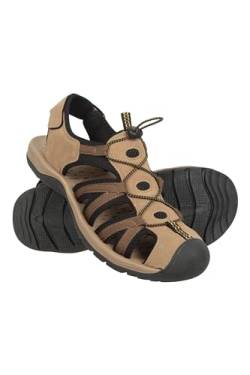 Mountain Warehouse Bay Reef Sandalen Shandalen für Herren - Herbst Winterschuhe aus Synthetik, Neoprenfutter, leicht, Schuhe mit Schaumstoffpolsterung - Für Spaziergänge, Strand, Reisen Braun 45 von Mountain Warehouse