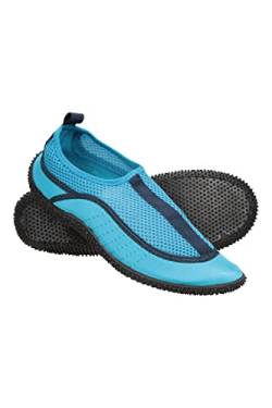 Mountain Warehouse Bermuda Aqua-Schuhe für Damen - Neopren-Wasserschuhe, Netzeinsatz, leicht, Schwimmschuhe zum Schlüpfen - Für Strand und Unterwassergehen Dunkelblau 38 EU von Mountain Warehouse