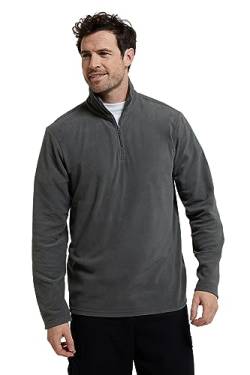 Mountain Warehouse Camber II Herren Fleece Dunkelgrau M von Mountain Warehouse