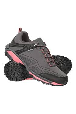 Mountain Warehouse Collie wasserdichte Damen-Schuhe - leichte, atmungsaktive Wanderschuhe, Laufschuhe und Sportschuhe oder als Überschuhe fürs Fahrrad bei Regen Grau 39 EU von Mountain Warehouse