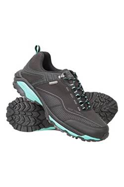 Mountain Warehouse Collie wasserdichte Damen-Schuhe - leichte, atmungsaktive Wanderschuhe, Laufschuhe und Sportschuhe oder als Überschuhe fürs Fahrrad bei Regen Schwarz 42 EU von Mountain Warehouse