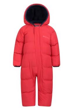 Mountain Warehouse Frosty Kinder Winter Anzug Gefüttert Schneeanzug Rot 12-18 Monate von Mountain Warehouse