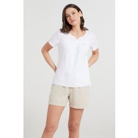 Naples Damen-T-Shirt mit Stickerei - Weiss von Mountain Warehouse