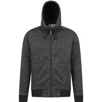 Nevis Fleecegefütterter Herren-Hoodie - Schwarz von Mountain Warehouse