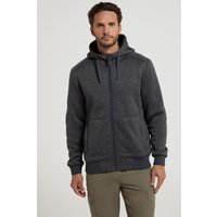 Nevis II Fleecegefütterter Herren-Hoodie - Schwarz von Mountain Warehouse