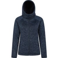 Nevis Pelzgefütterter Damen-Kapuzenpulli - Marineblau von Mountain Warehouse