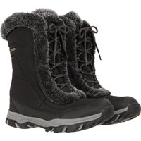 Ohio Damen-Schneestiefel - Schwarz von Mountain Warehouse