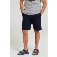 Organic Woods Herren Chino Shorts - Marineblau von Mountain Warehouse