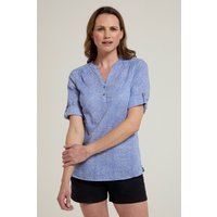 Petra Lockeres Damenhemd - Bedruckt - Blau von Mountain Warehouse
