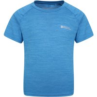Plain Field Jungen T-Shirt - Blau von Mountain Warehouse