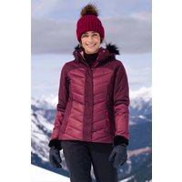 Pyrenees II Gepolsterte Damen Skijacke - Rosa von Mountain Warehouse