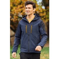 Radius Softshell-Jacke Herren - Blau von Mountain Warehouse