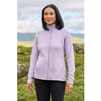 Raso Damen-Fleecejacke - Lila von Mountain Warehouse