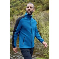 Relic recyceltes Herren-Fleece mit durchgehendem Reißverschluss - Blau von Mountain Warehouse