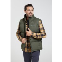 Rock Gepolstertes Herren-Gilet - Khaki von Mountain Warehouse