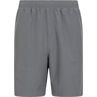 Seven Hurdle Herren Lauf-Shorts - Grau von Mountain Warehouse