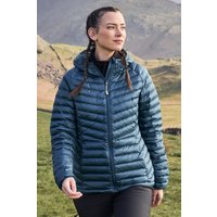 Skyline Extreme Wasserabweisende Damen Daunenjacke - Aquamarin von Mountain Warehouse