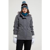 Snow II Wasserdichte Damen-Skijacke - Grau von Mountain Warehouse