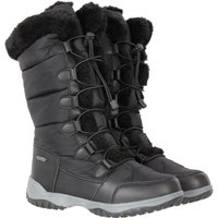 Snowflake Lange Damen-Schneestiefel - Schwarz von Mountain Warehouse