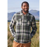 Stream II gefüttertes Flanellhemd für Herren - Khaki von Mountain Warehouse