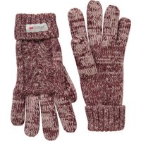 Thinsulate Damen-Handschuhe mit Zopfmuster - Burgunderrot von Mountain Warehouse