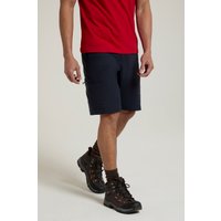 Trek Stretch Herren-Shorts - Marineblau von Mountain Warehouse