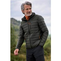 Turbine Gesteppte Herren Softshell-Jacke - Khaki von Mountain Warehouse