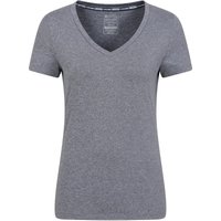 Vitality Damen T-Shirt mit V-Ausschnitt - Marineblau von Mountain Warehouse