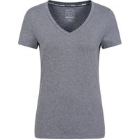 Vitality Damen T-Shirt mit V-Ausschnitt - Marineblau von Mountain Warehouse