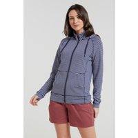 Woolamai Damen-Hoodie mit Reißverschluss - Marineblau von Mountain Warehouse