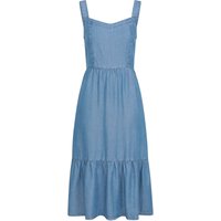 Zante Chambray Damen Midikleid - Blau von Mountain Warehouse