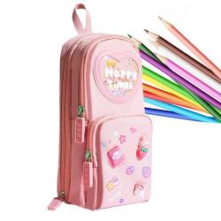 Moxeupon Federmäppchen, Mini-Rucksack-Federmäppchen - Mini süße Stifttasche,Große Kapazität Rucksack Bleistift Stift Fall für College Schule Mini Kaninchen Tasche Bleistift Beutel Halter Box Organizer von Moxeupon