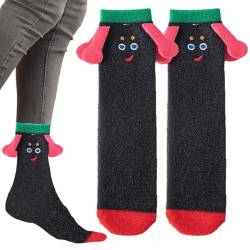 Warme Fuzzy-Socken | Lässige Heimsocken,Bequeme, atmungsaktive, dicke, stilvolle Flauschsocken, Geschenk für Mutter, Frau, Tochter, Freundin Moxeupon von Moxeupon