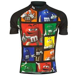 Radtrikot Herren Kurzarm Radtrikots Schnelltrocknend Fahrradshirt MTB-Shirt Fahrradbekleidung von Moxilyn