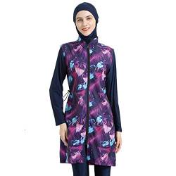 Mr Lin123 Bescheidener muslimischer Badeanzug Burkini - Frauen Islamische Bademode mit Hijab Vollständige Abdeckung Muslimische Beachwear Muslimischer Badeanzug von Mr Lin123