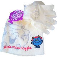 Mr Men & Little Miss Strickmütze Little Miss Sunshine Mütze Mädchenmütze Set mit Handschuhen von Mr Men & Little Miss